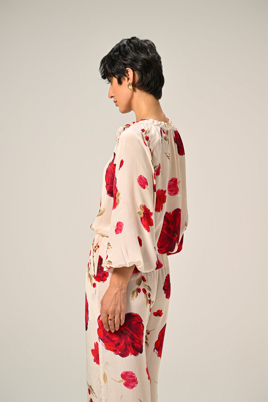 Scarlet Bloom Co-Ord Set