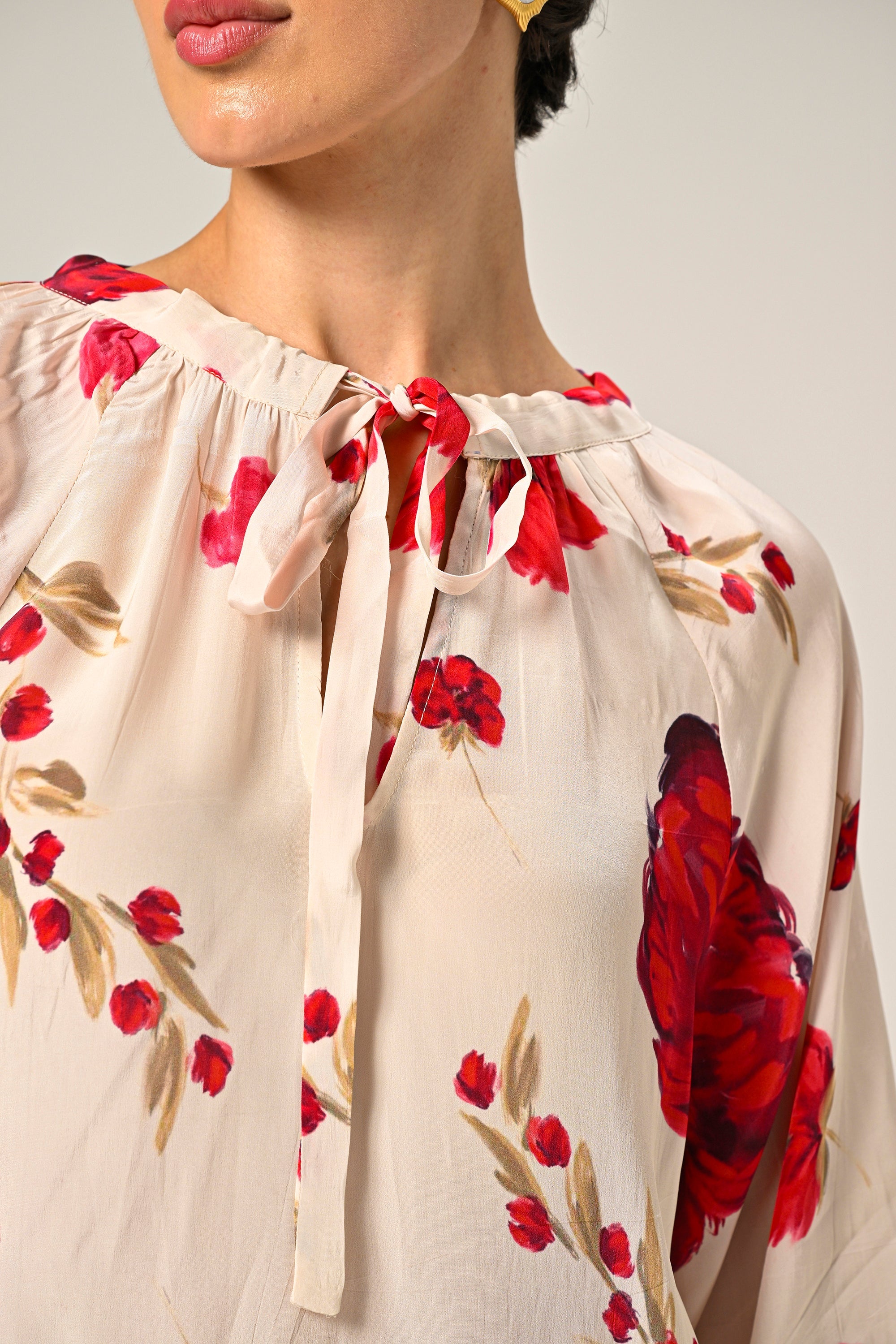 Scarlet Bloom Co-Ord Set