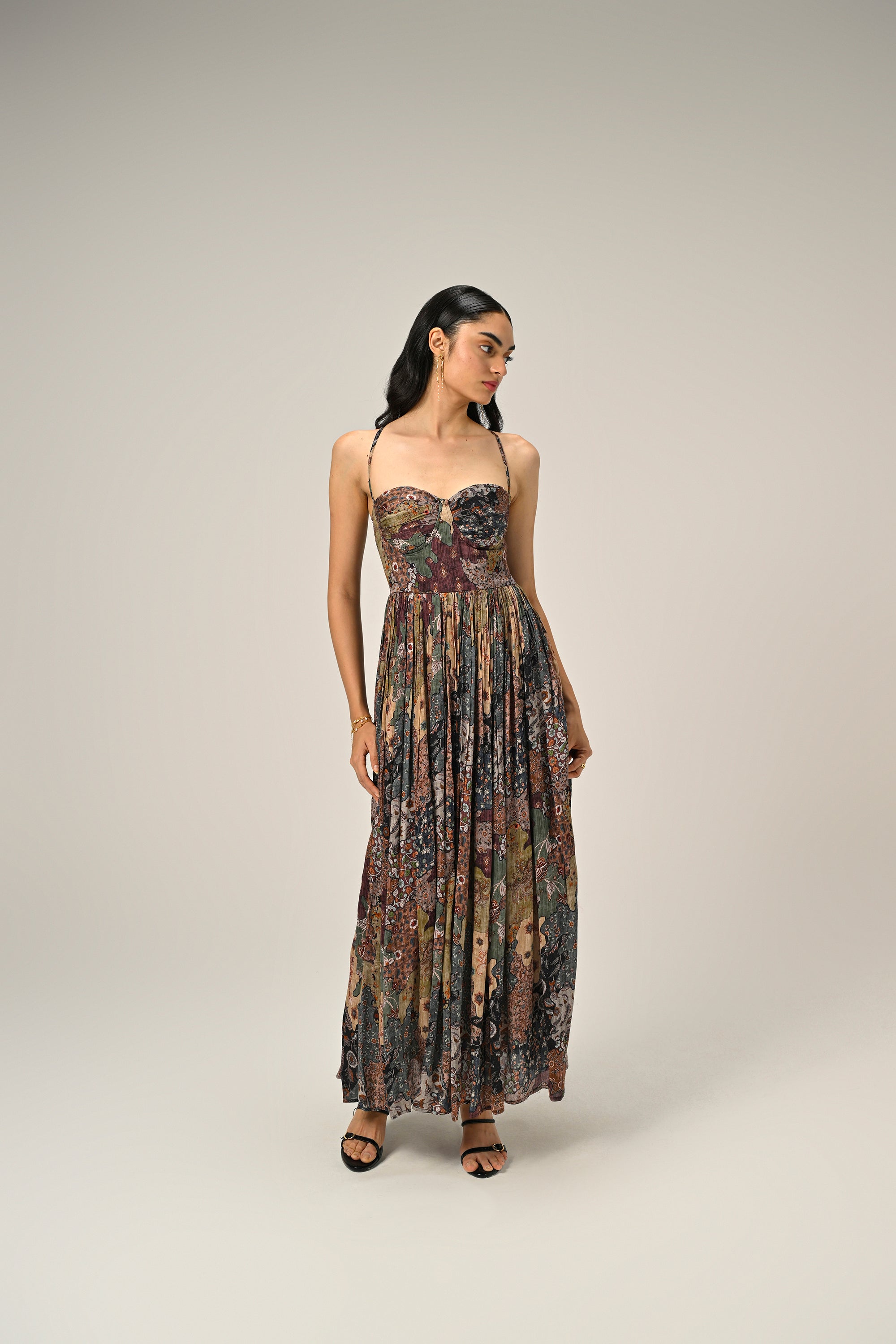 Laxmi Shetty in Eden Dust Vintage Dress