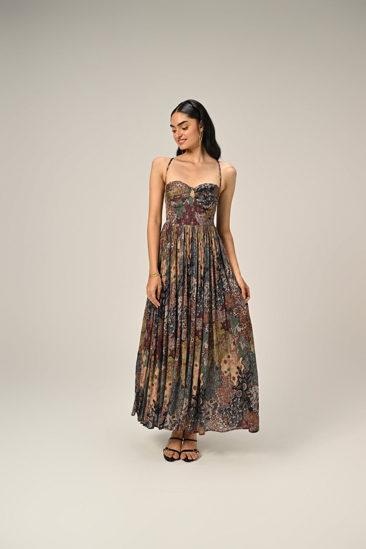 Laxmi Shetty in Eden Dust Vintage Dress