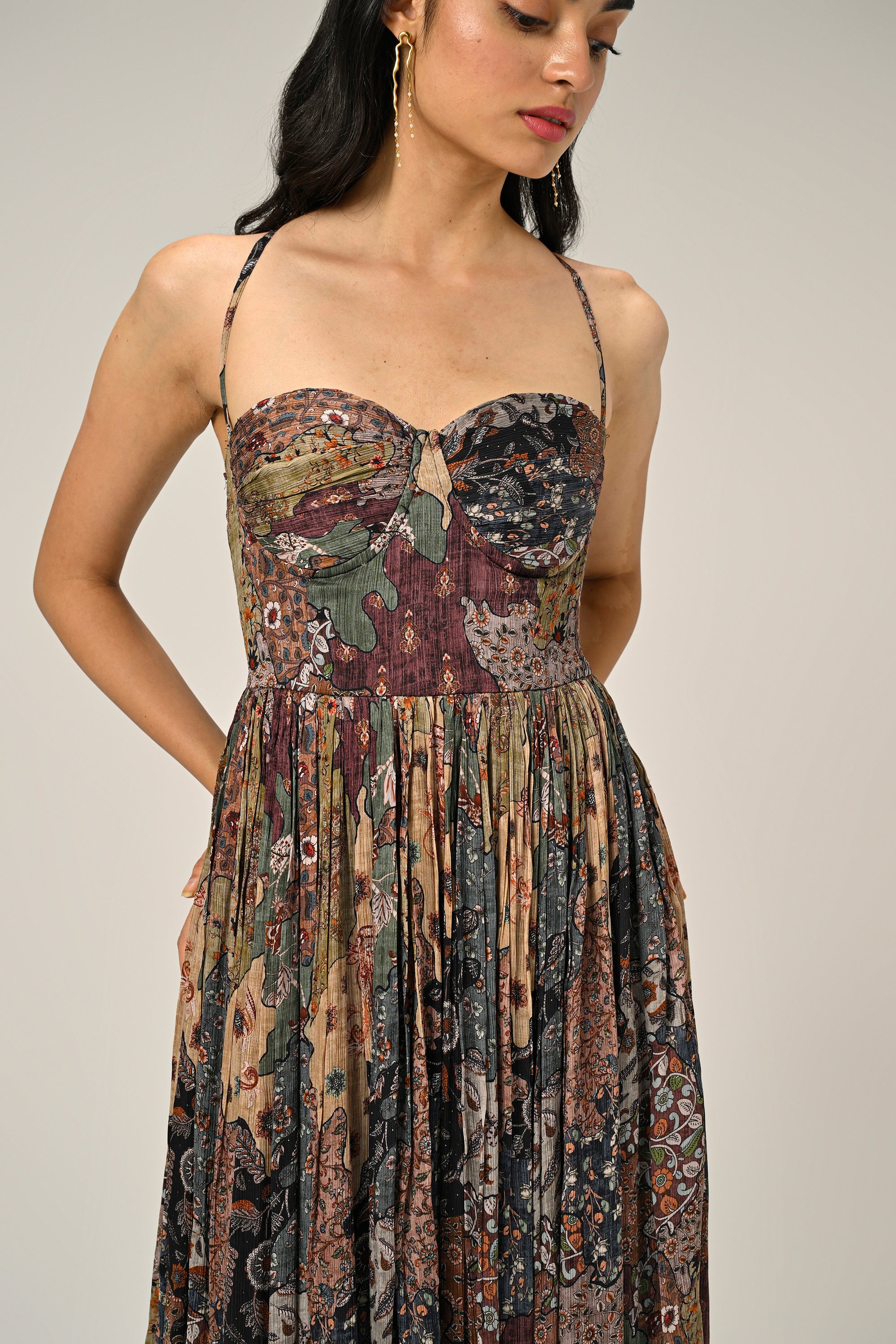 Laxmi Shetty in Eden Dust Vintage Dress