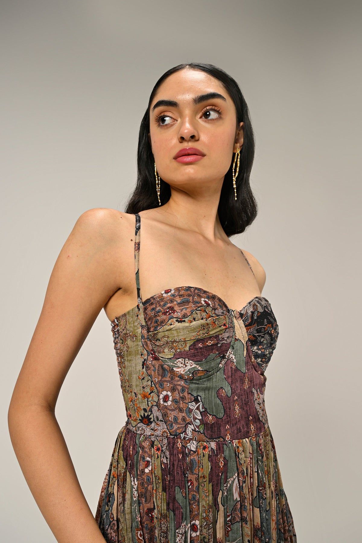 Laxmi Shetty in Eden Dust Vintage Dress