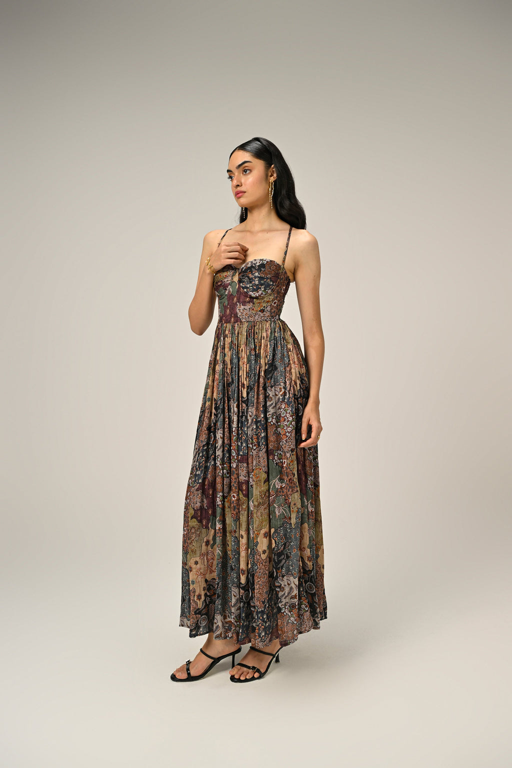 Laxmi Shetty in Eden Dust Vintage Dress