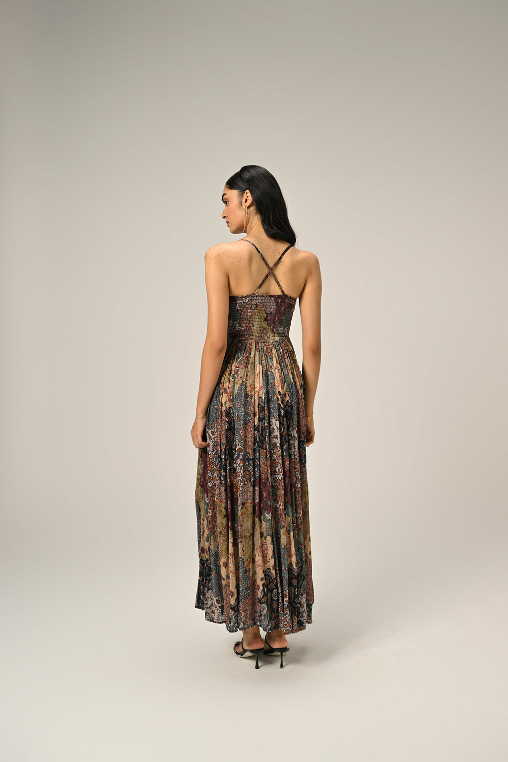 Laxmi Shetty in Eden Dust Vintage Dress