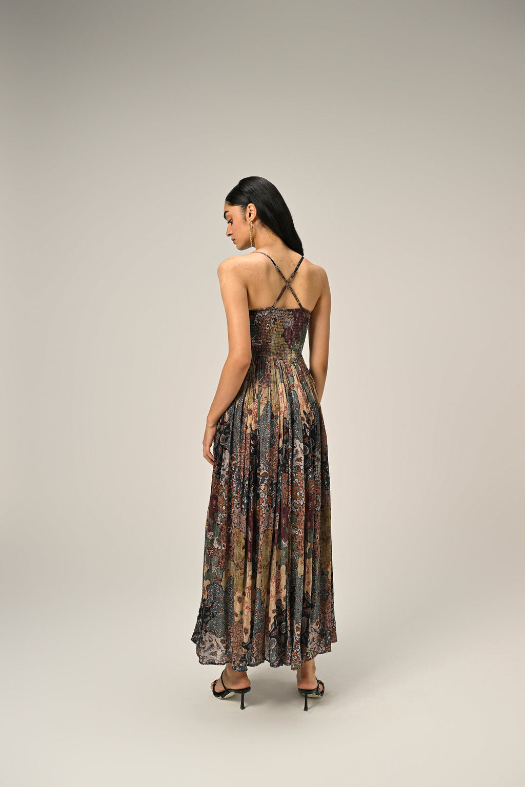 Laxmi Shetty in Eden Dust Vintage Dress
