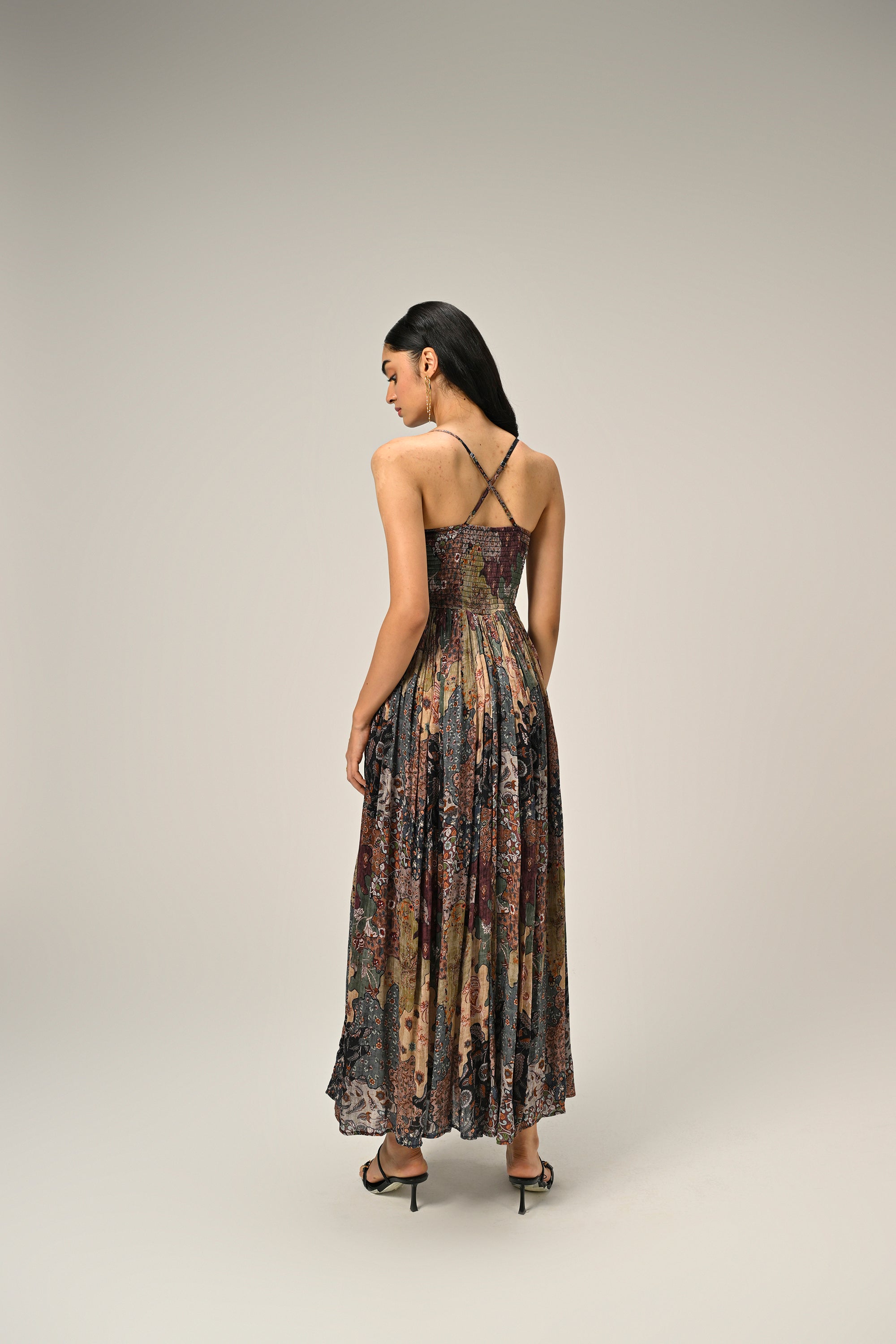 Laxmi Shetty in Eden Dust Vintage Dress