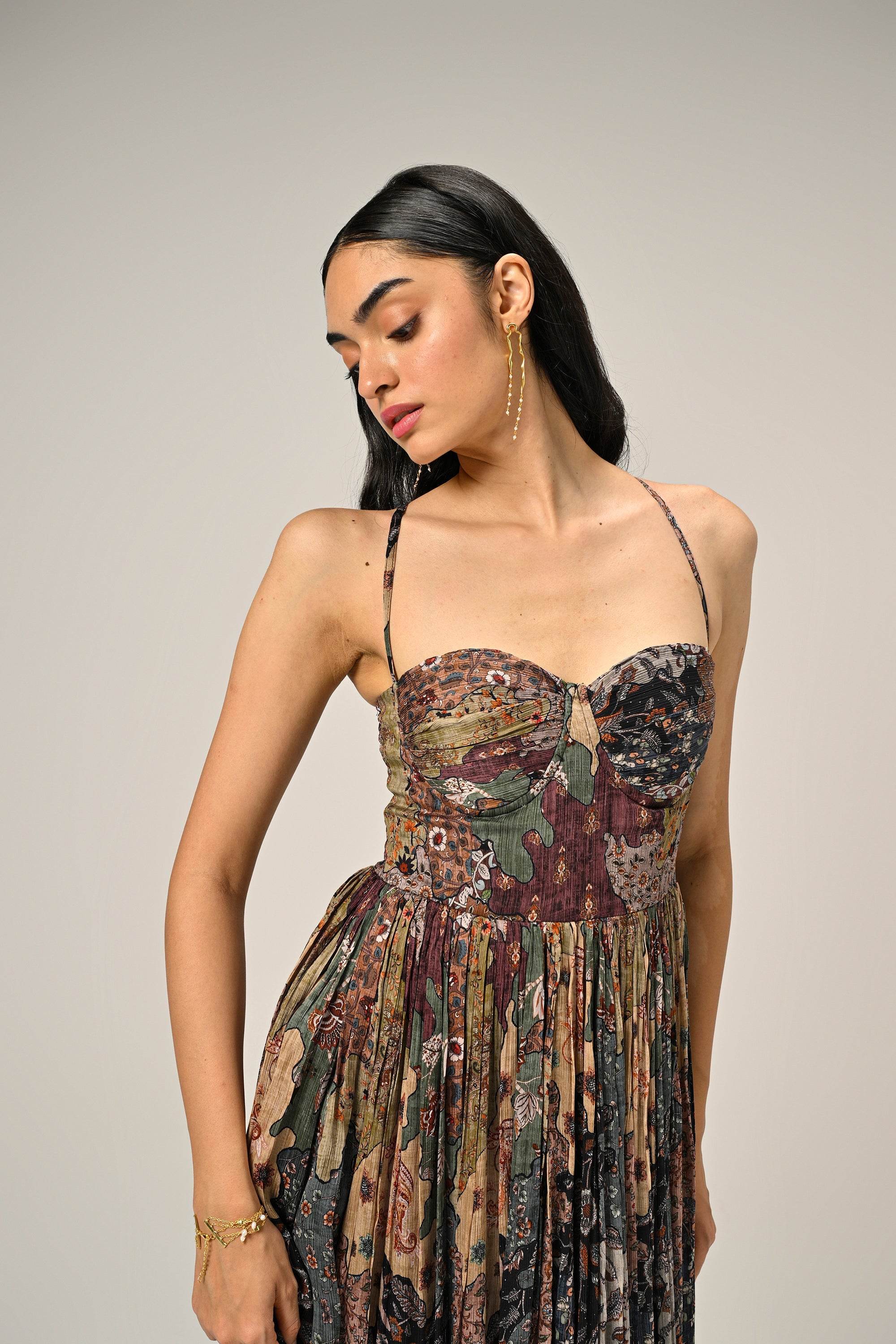 Laxmi Shetty in Eden Dust Vintage Dress