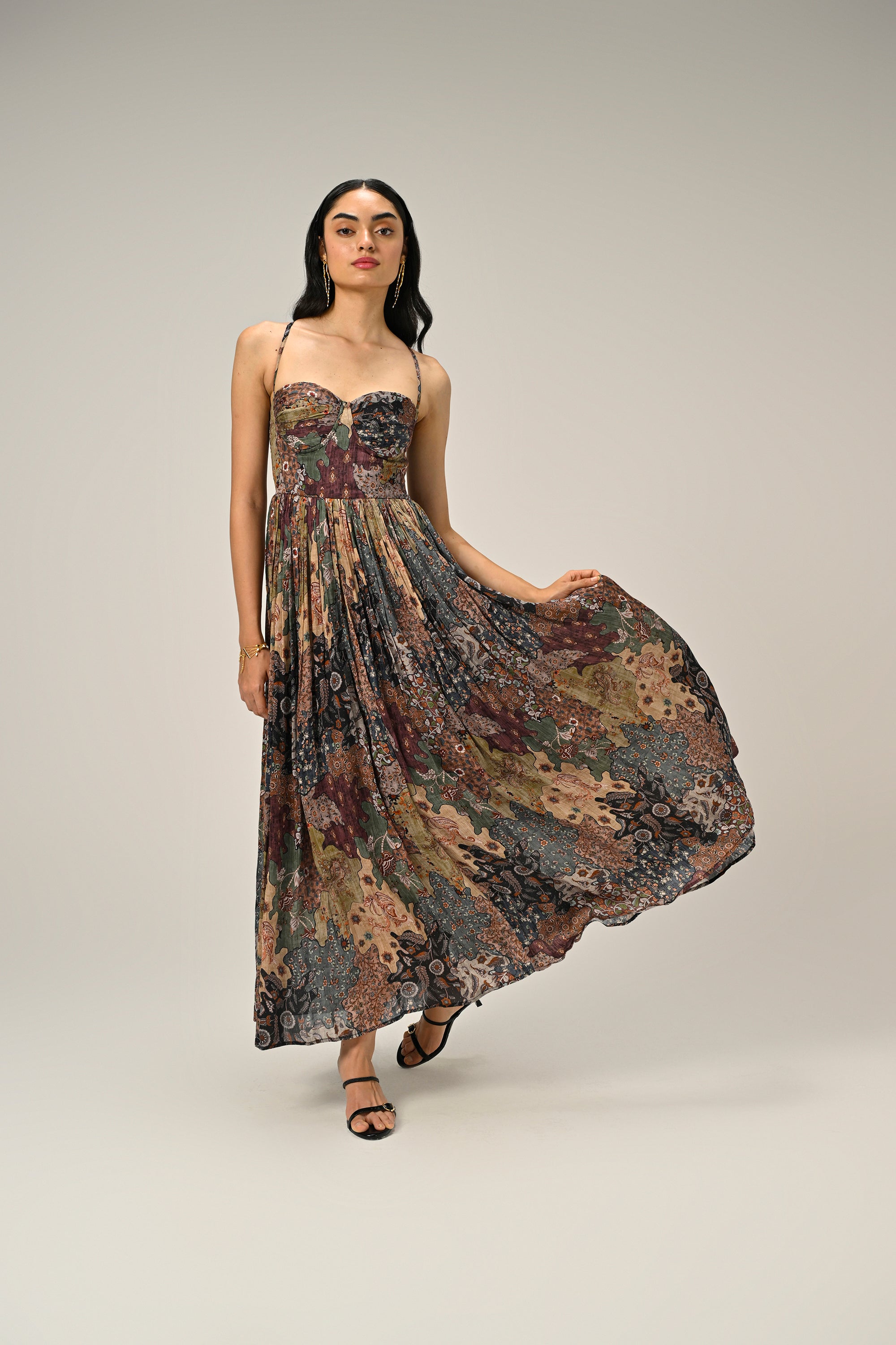 Karma in Eden Dust Vintage Dress
