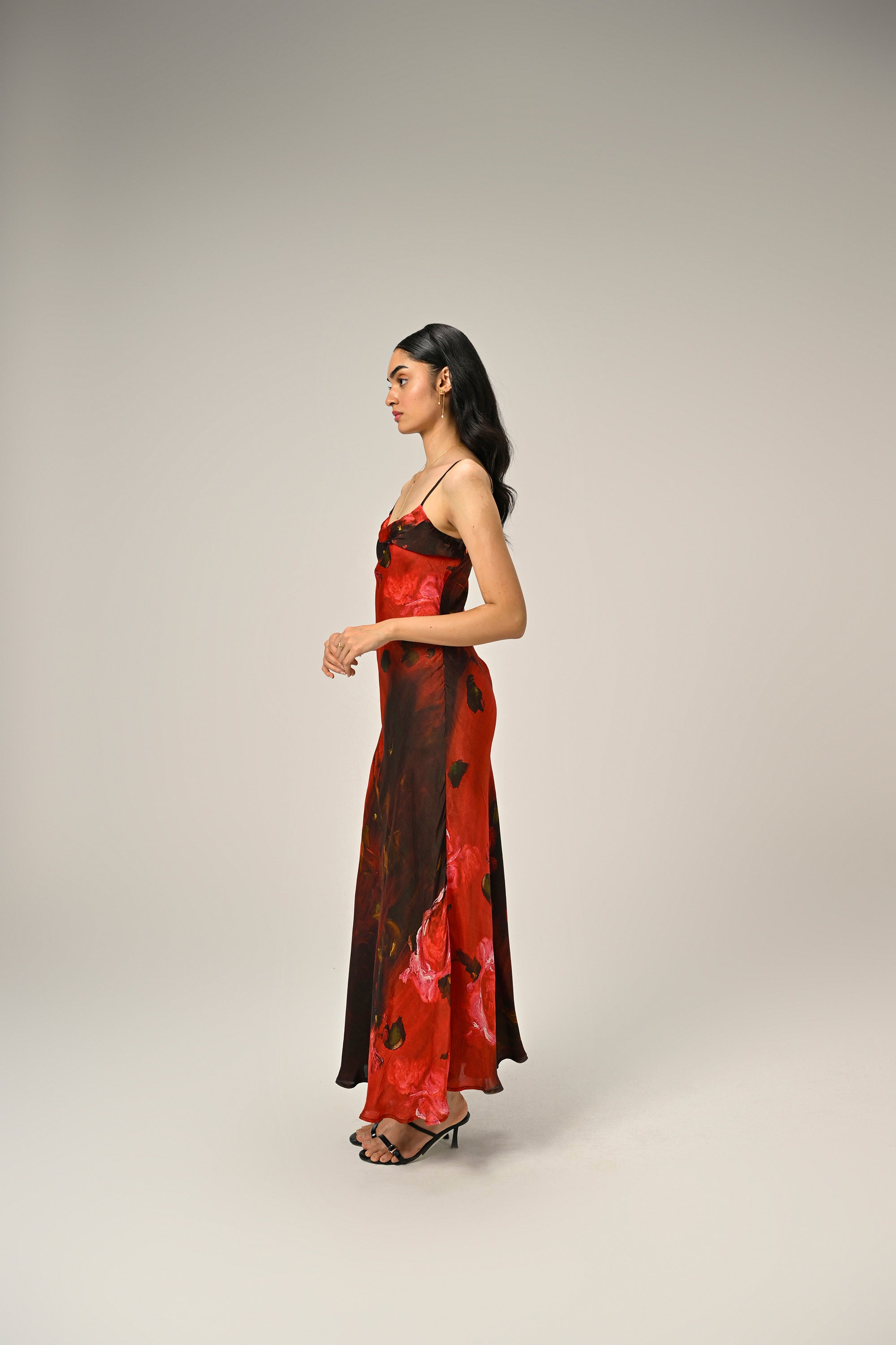 Crimson Dream Slip Dress