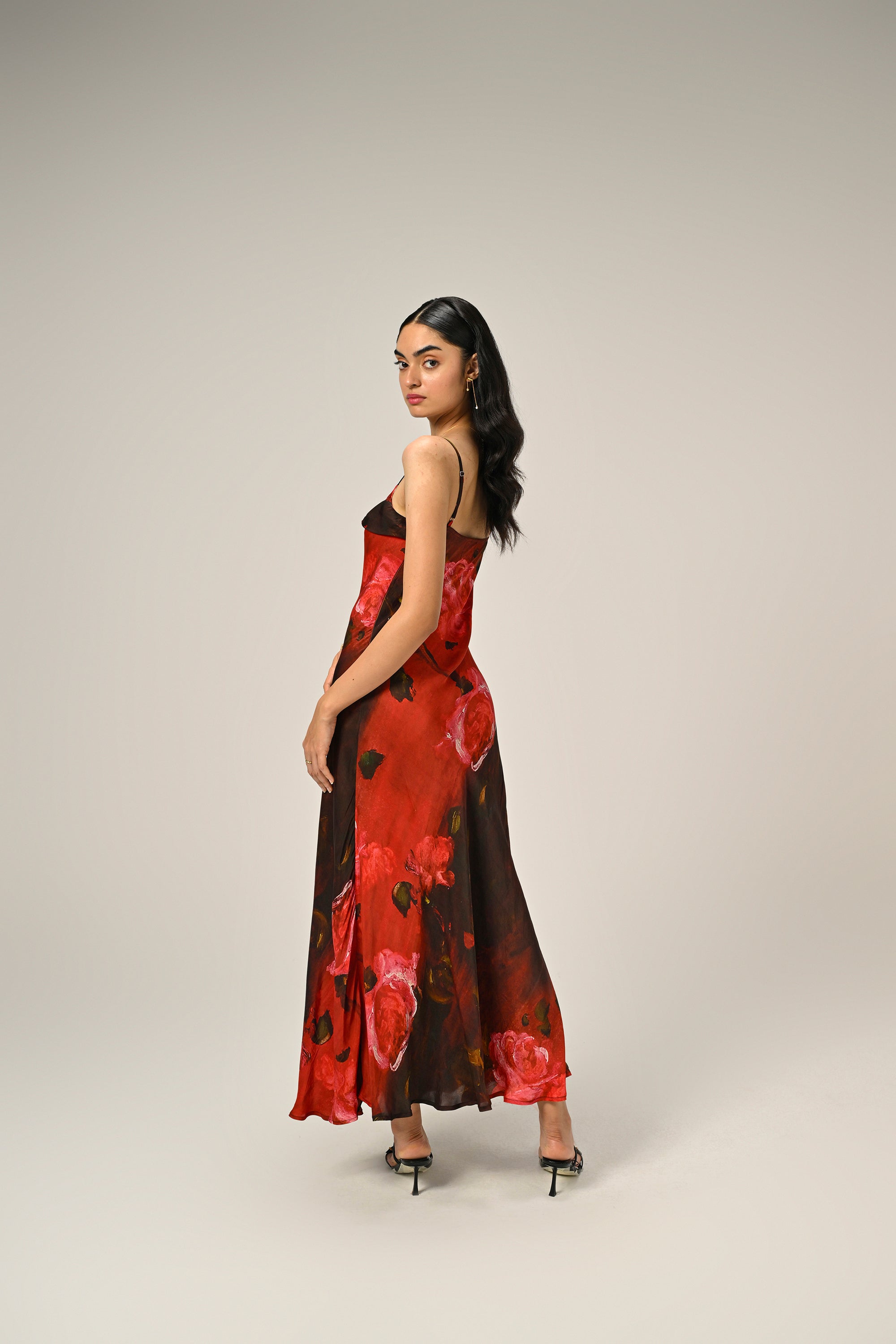 Crimson Dream Slip Dress