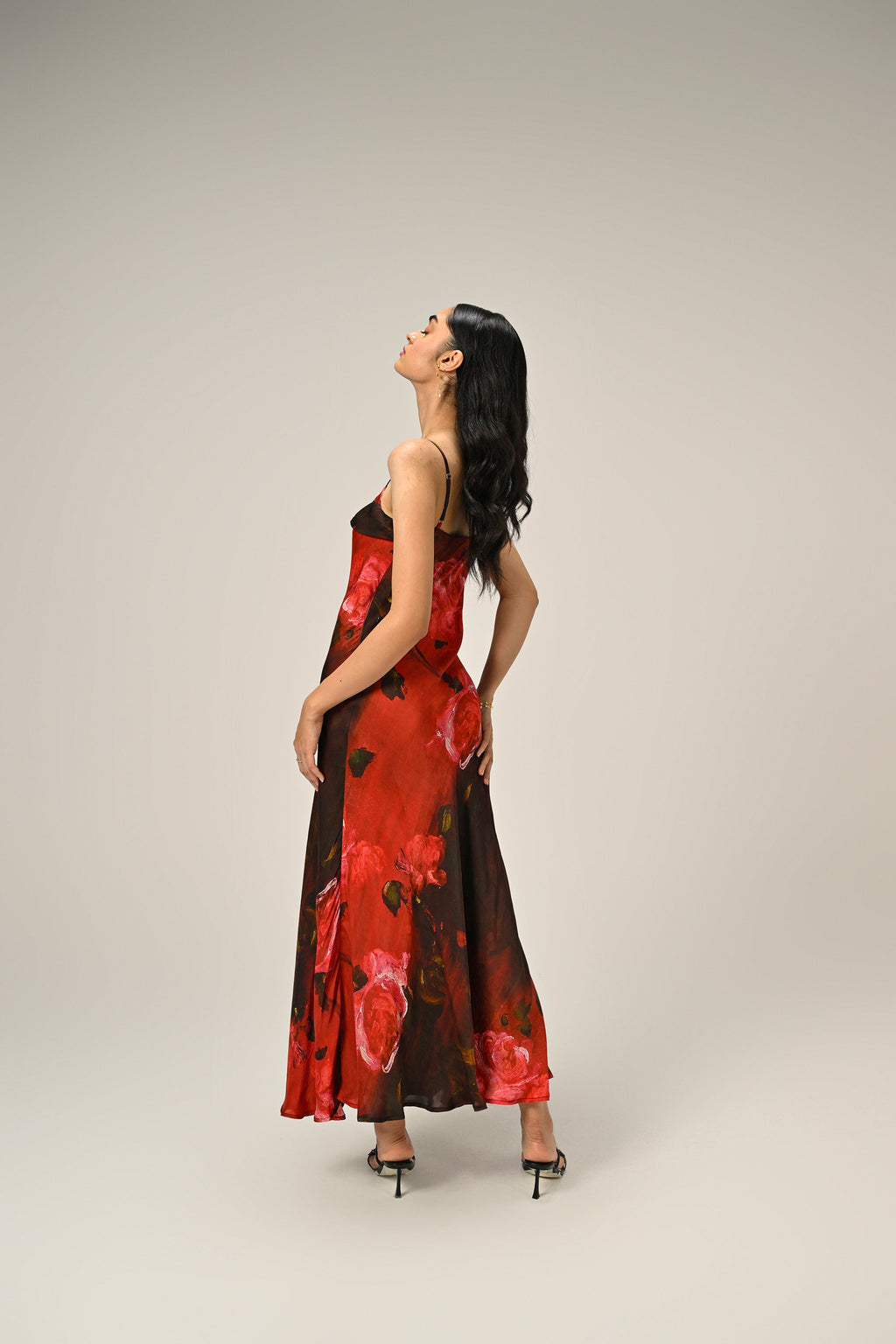 Crimson Dream Slip Dress