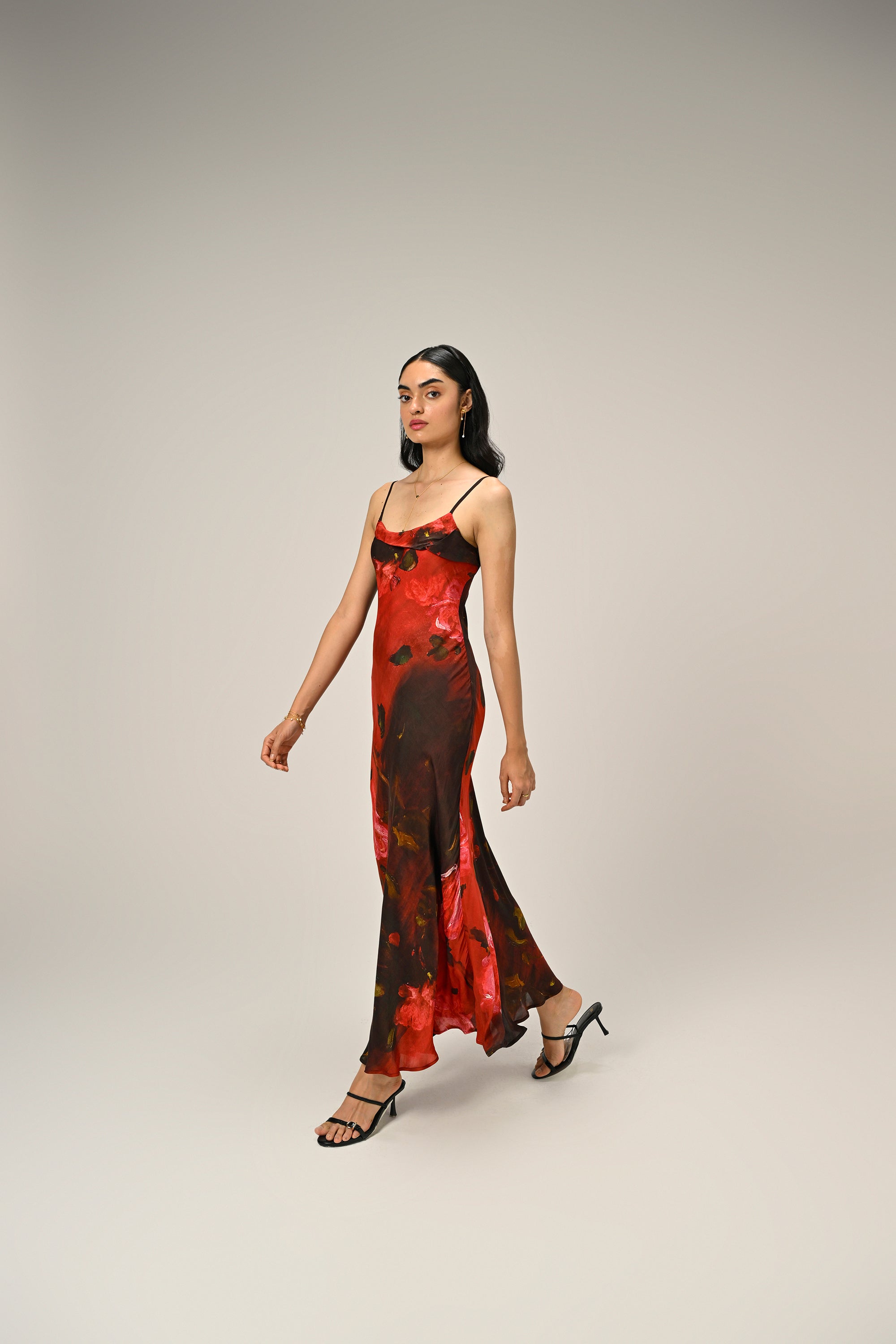 Crimson Dream Slip Dress