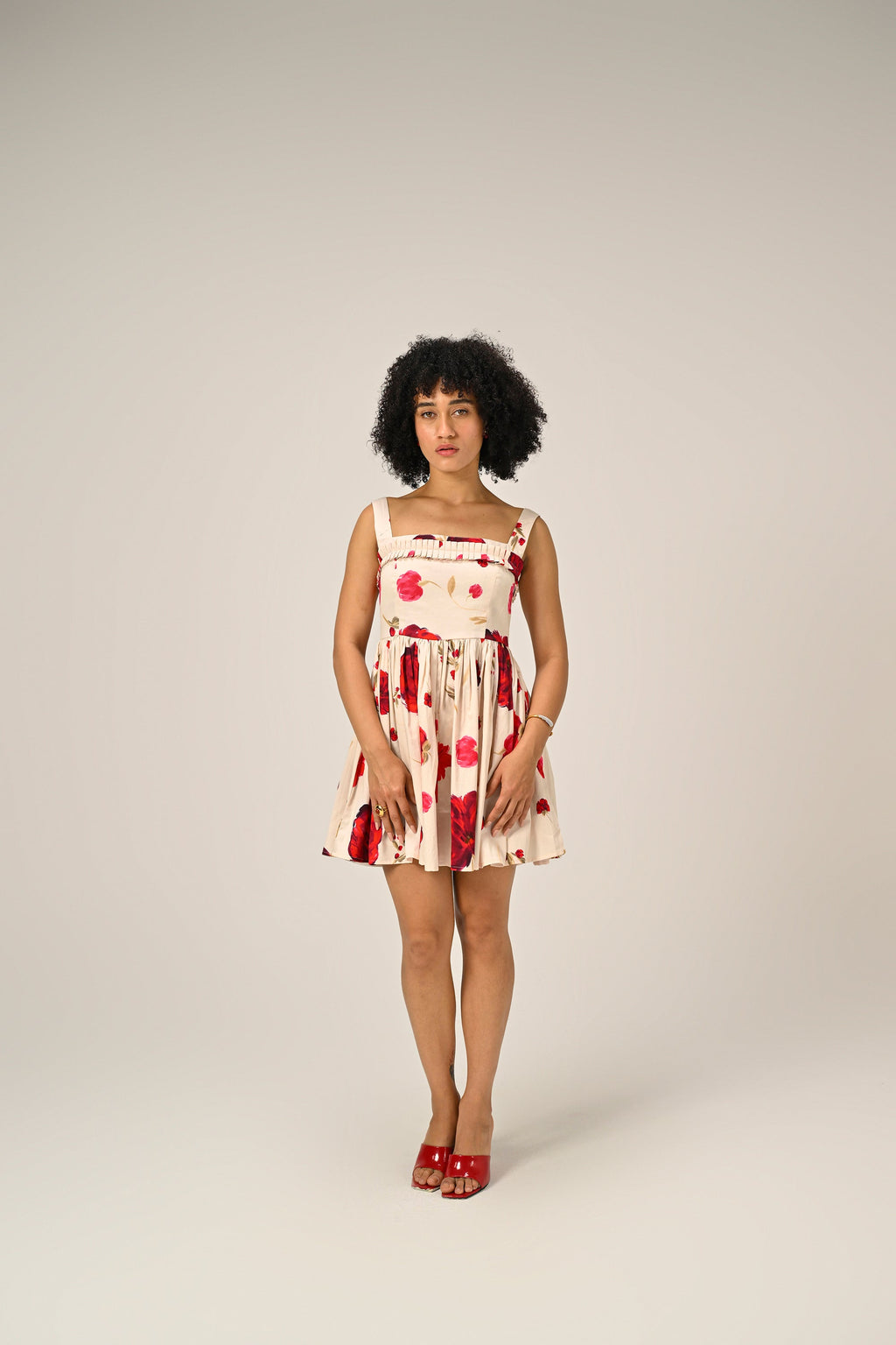 Scarlet Meadow Mini Dress