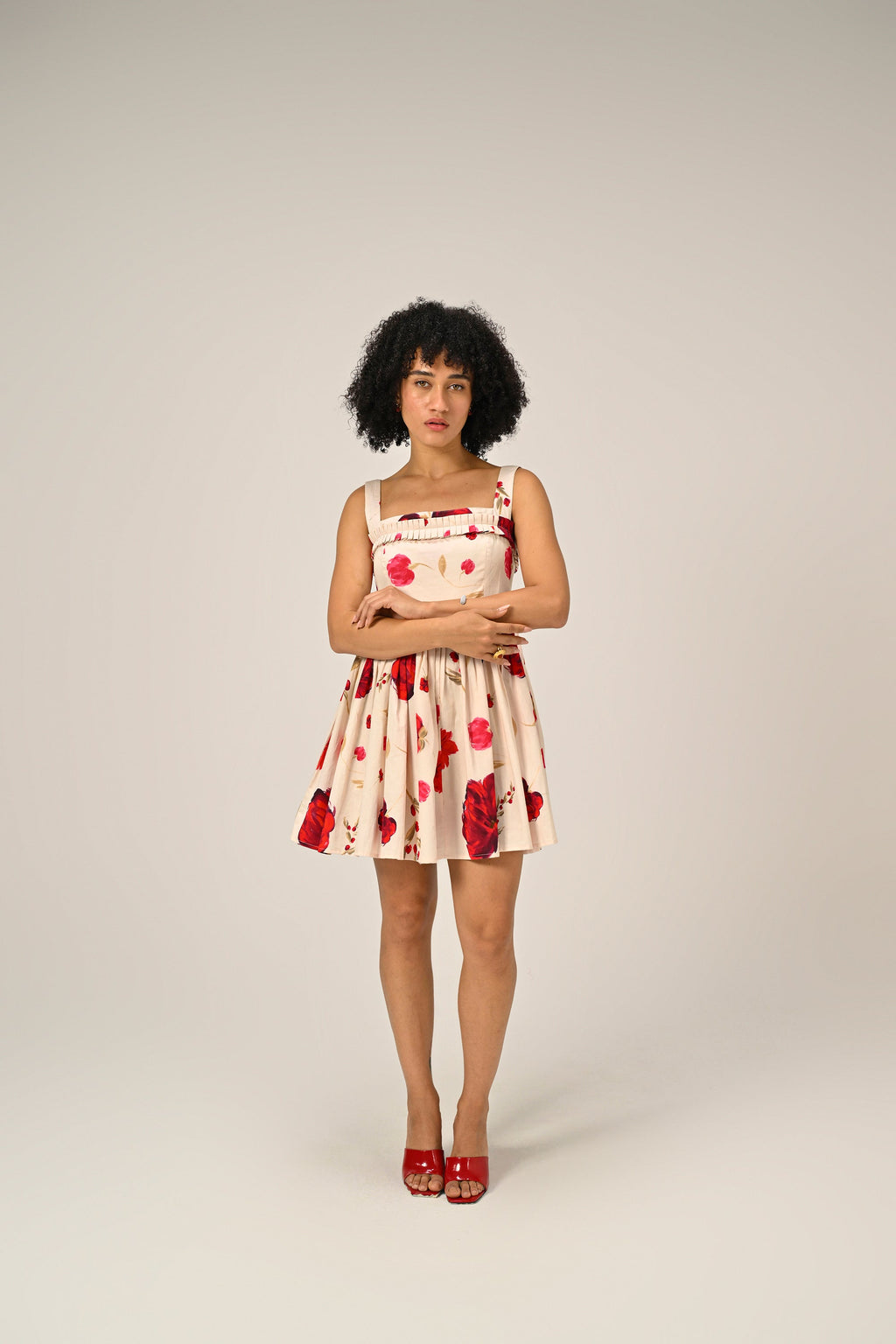 Scarlet Meadow Mini Dress