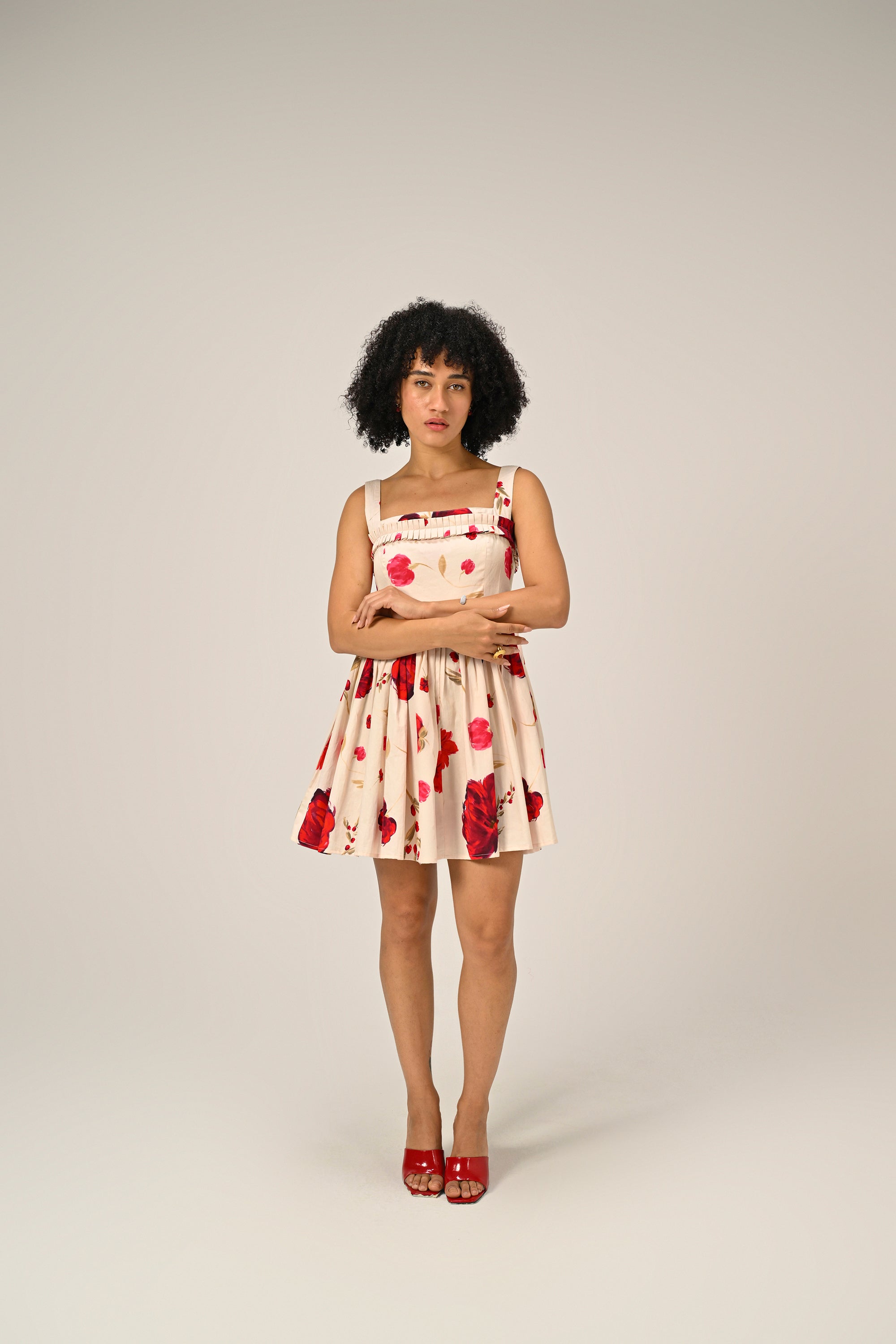 Scarlet Meadow Mini Dress