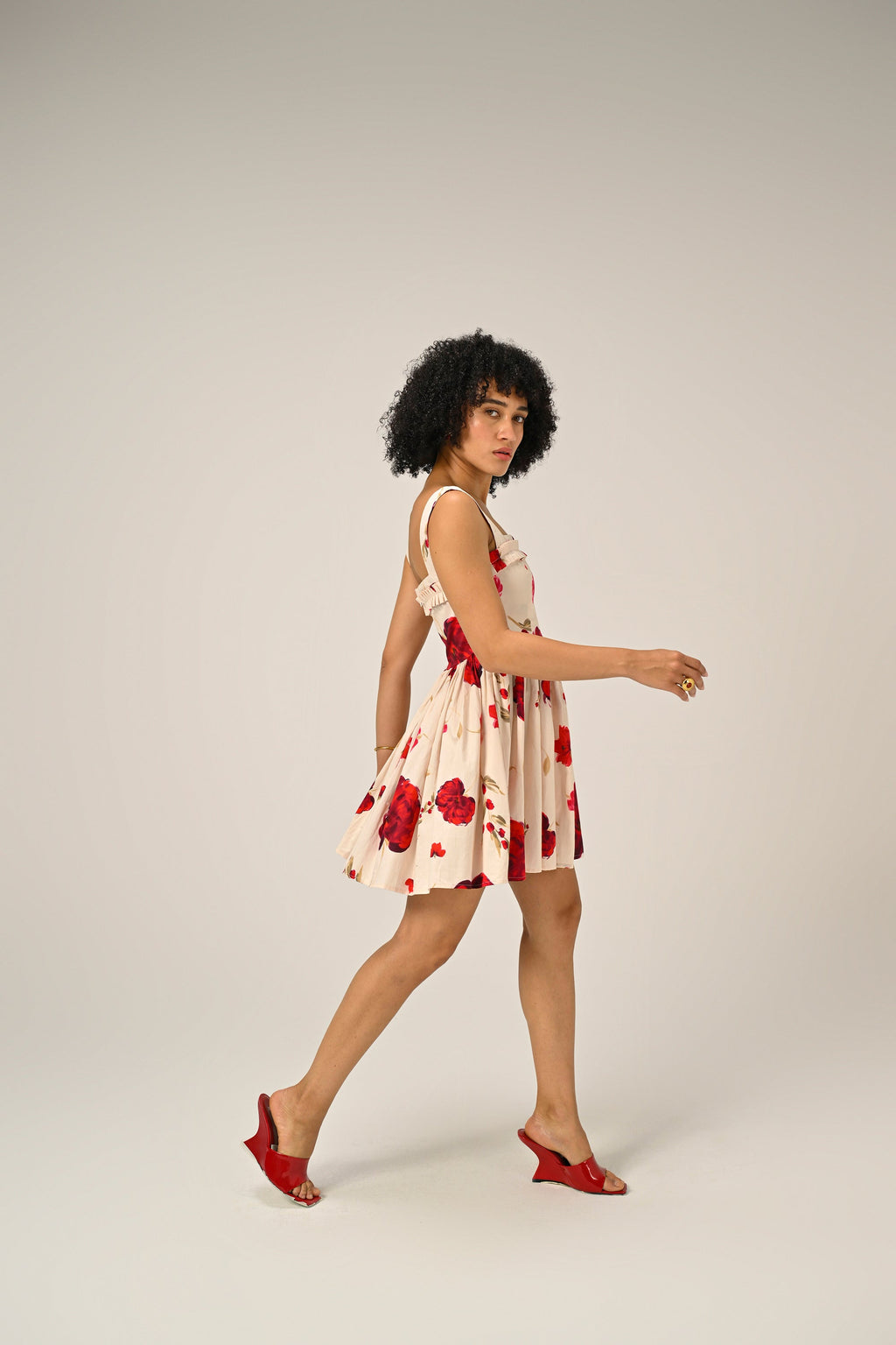 Scarlet Meadow Mini Dress