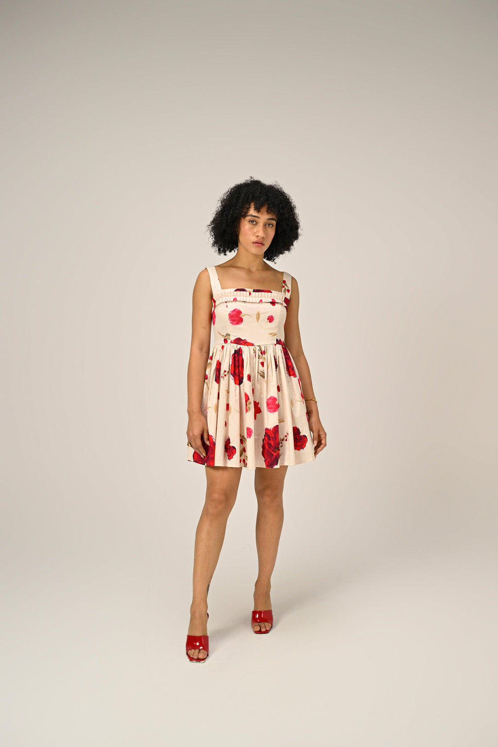 Scarlet Meadow Mini Dress