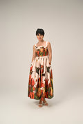 Hummingbird Garden Maxi Dress