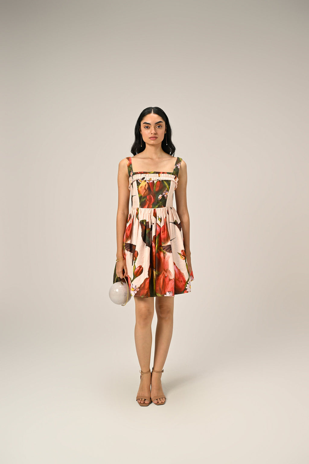Hummingbird Garden Mini Dress