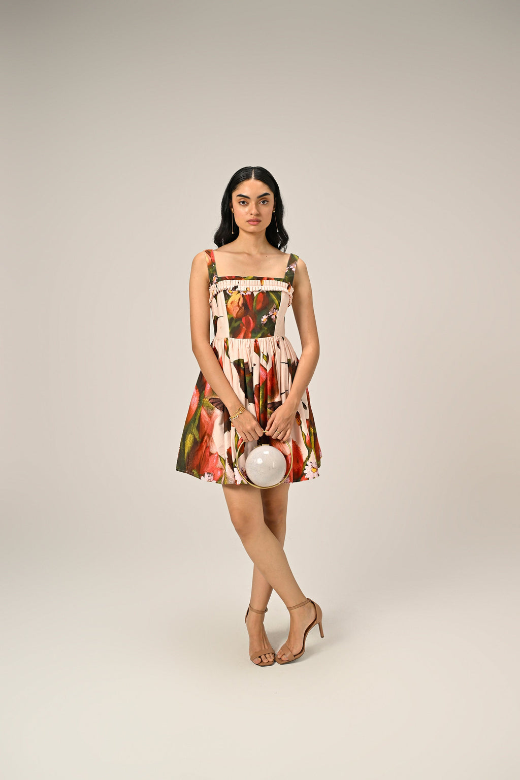 Hummingbird Garden Mini Dress