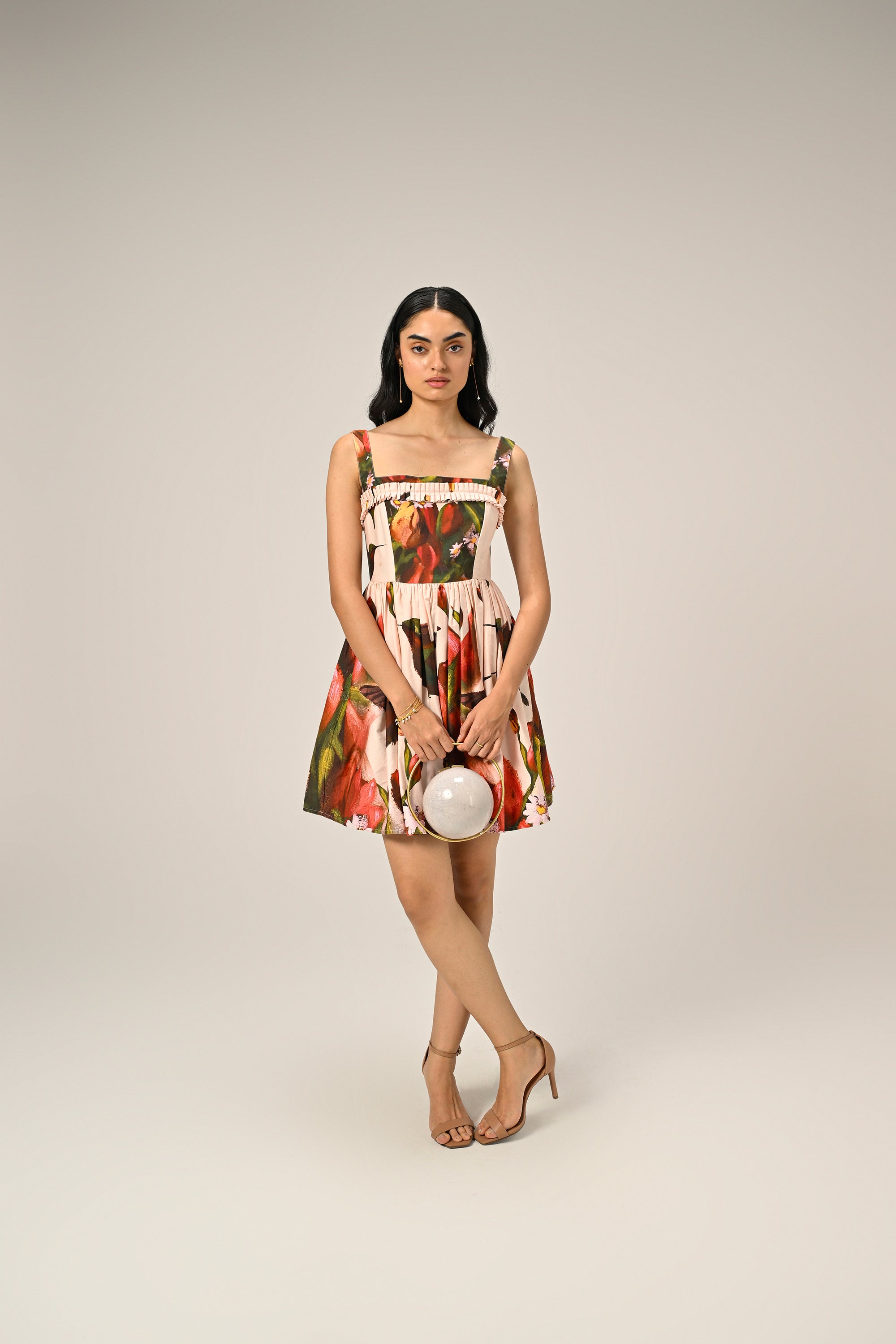 Hummingbird Garden Mini Dress