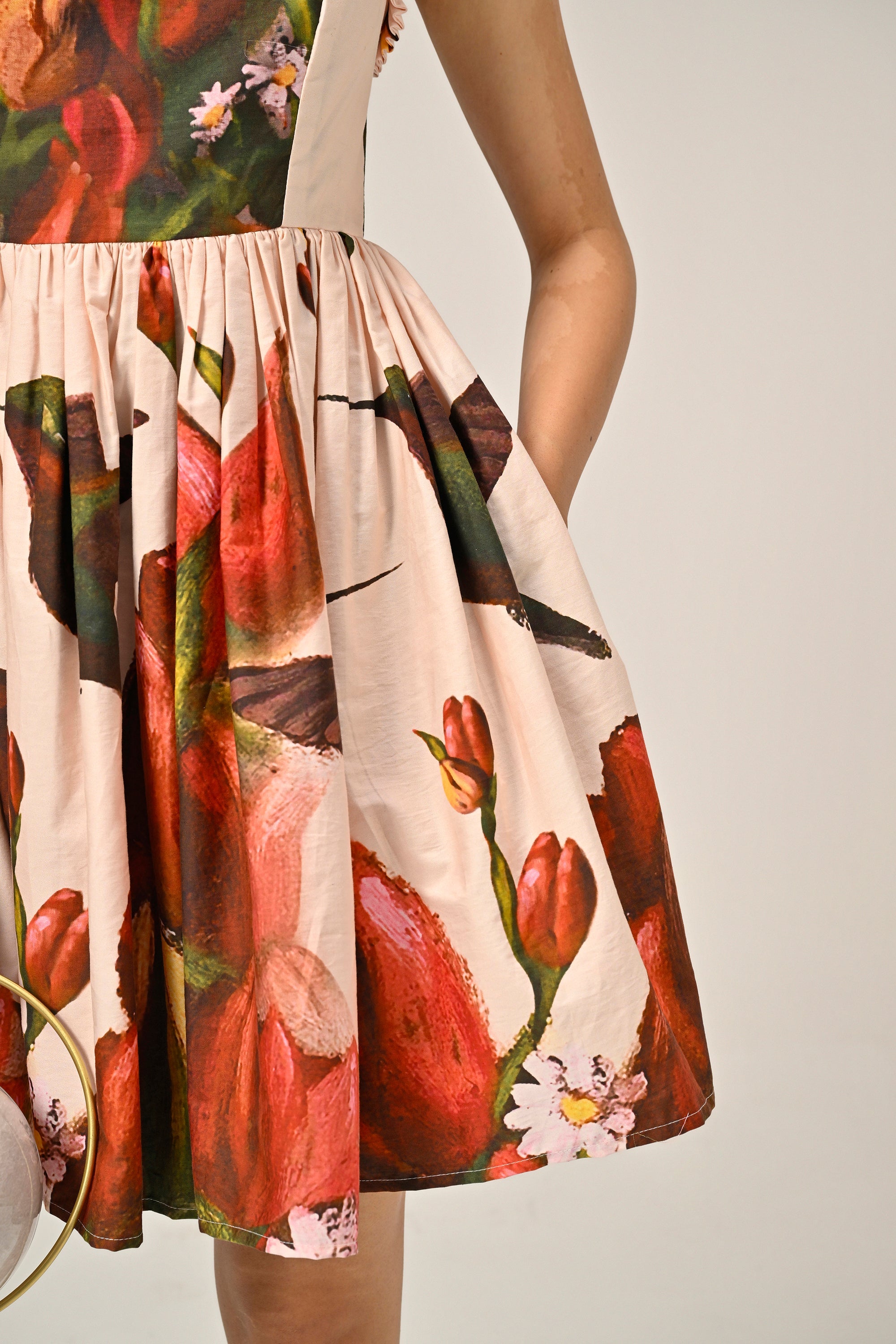 Hummingbird Garden Mini Dress
