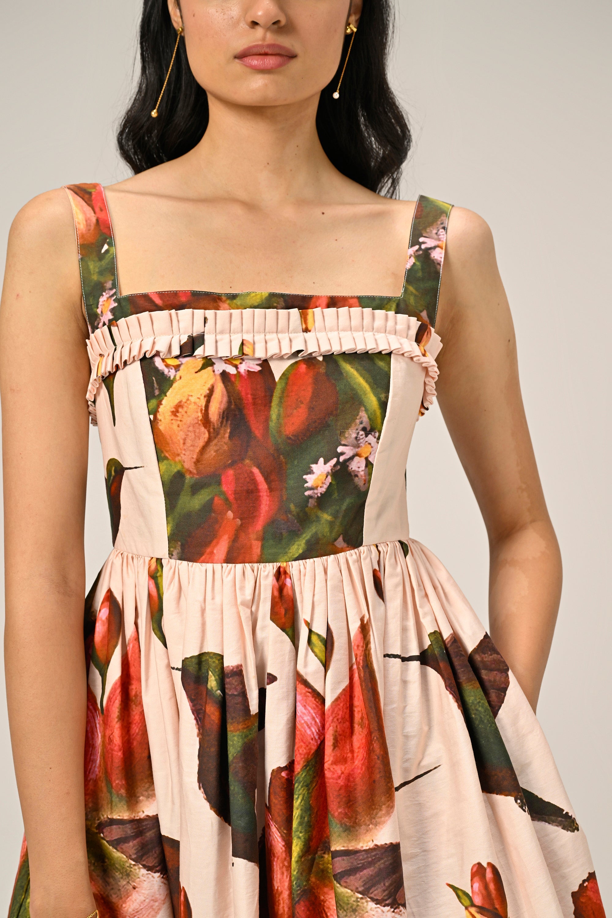 Hummingbird Garden Mini Dress