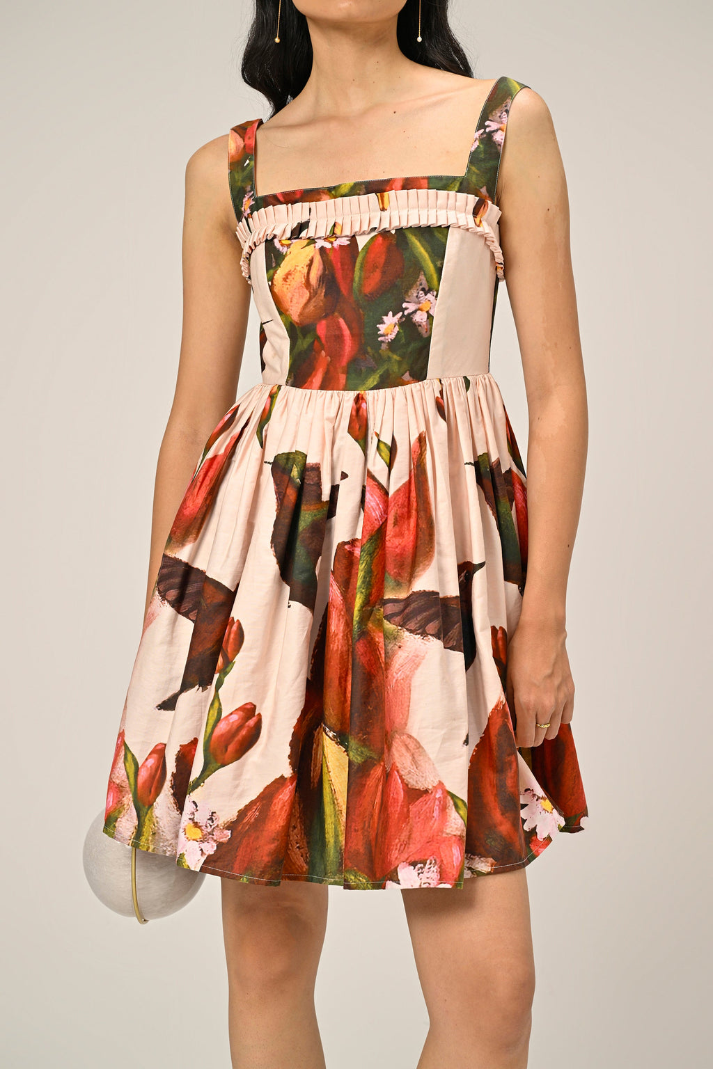 Hummingbird Garden Mini Dress