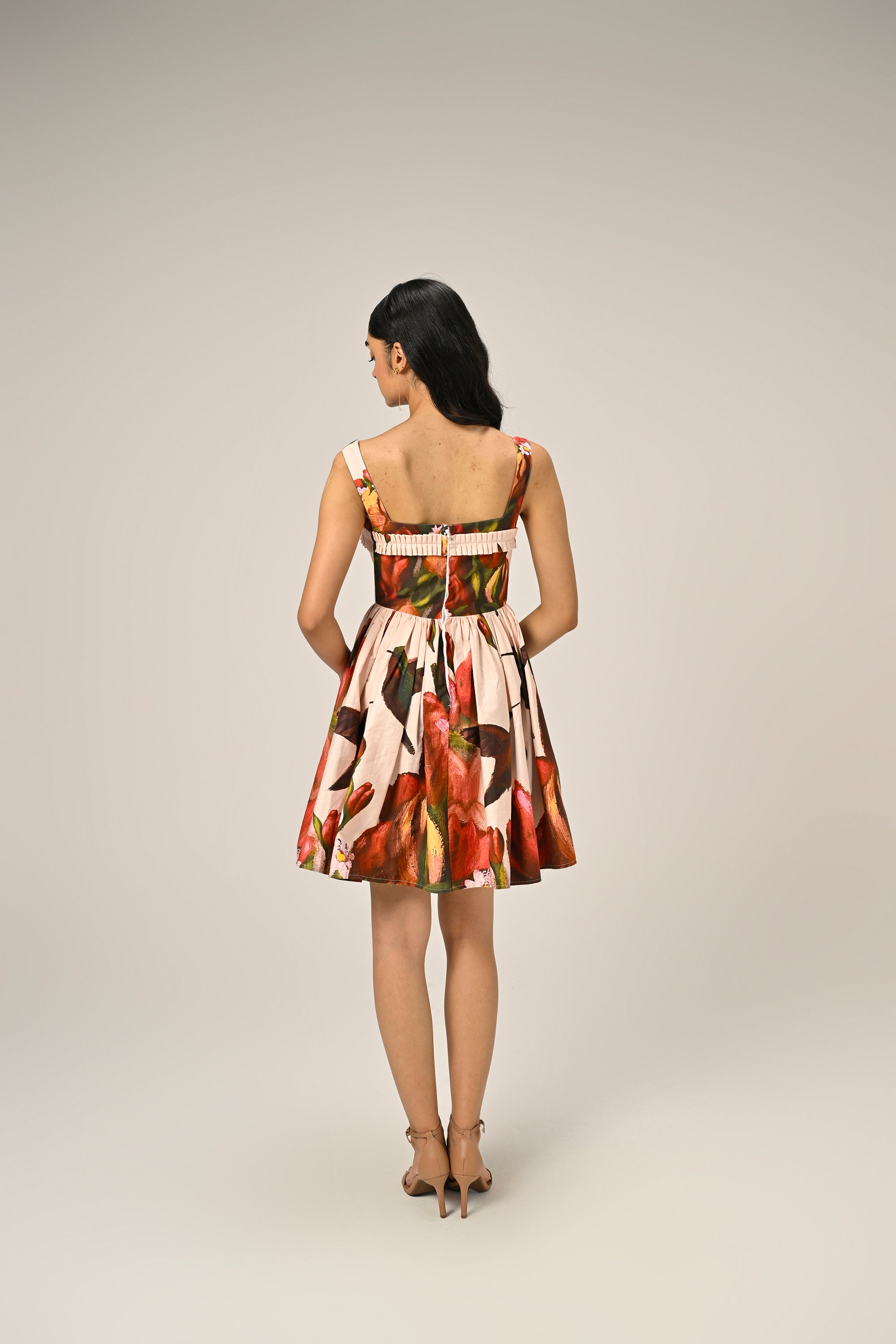 Hummingbird Garden Mini Dress