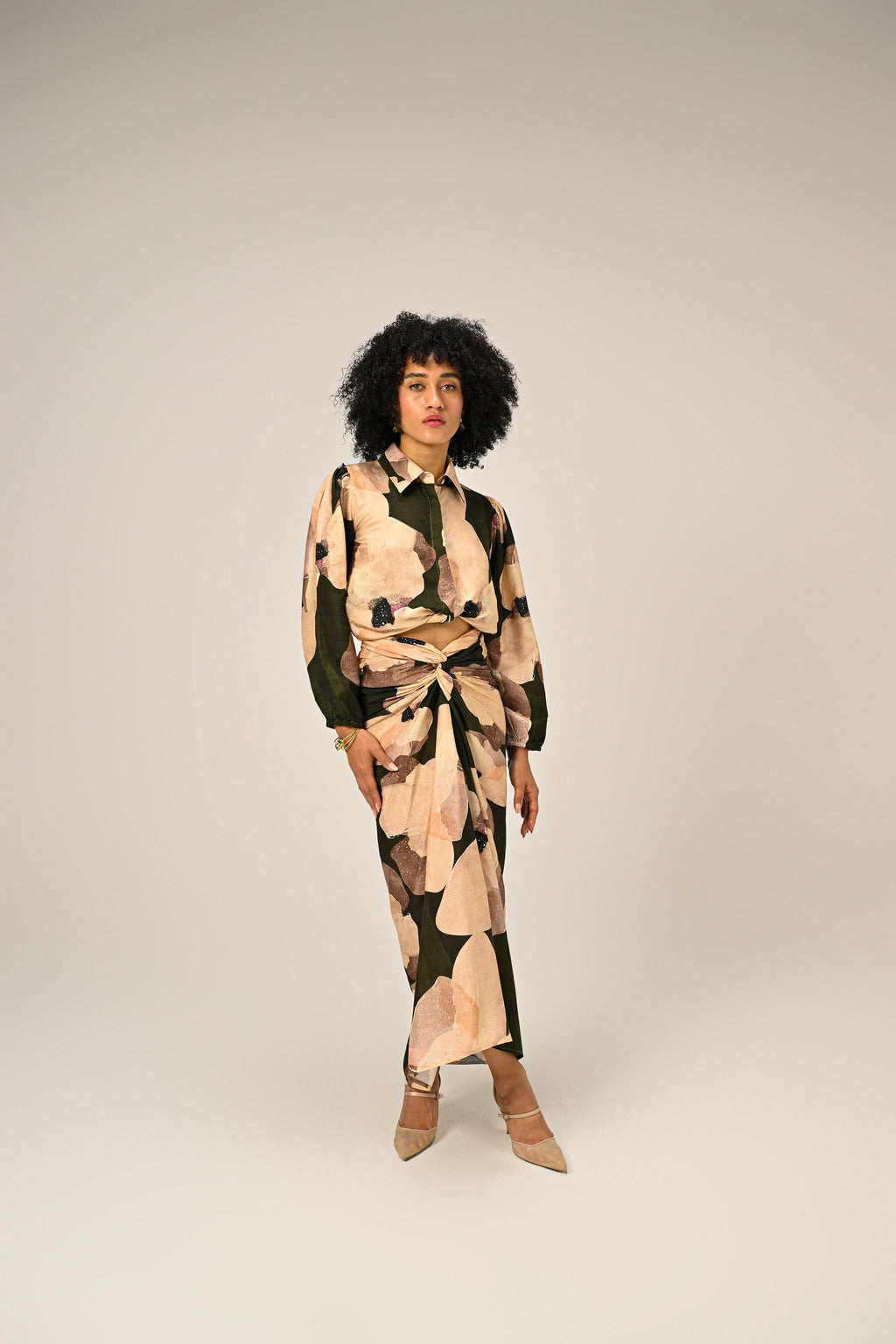 Petal Noir Co-ord Set