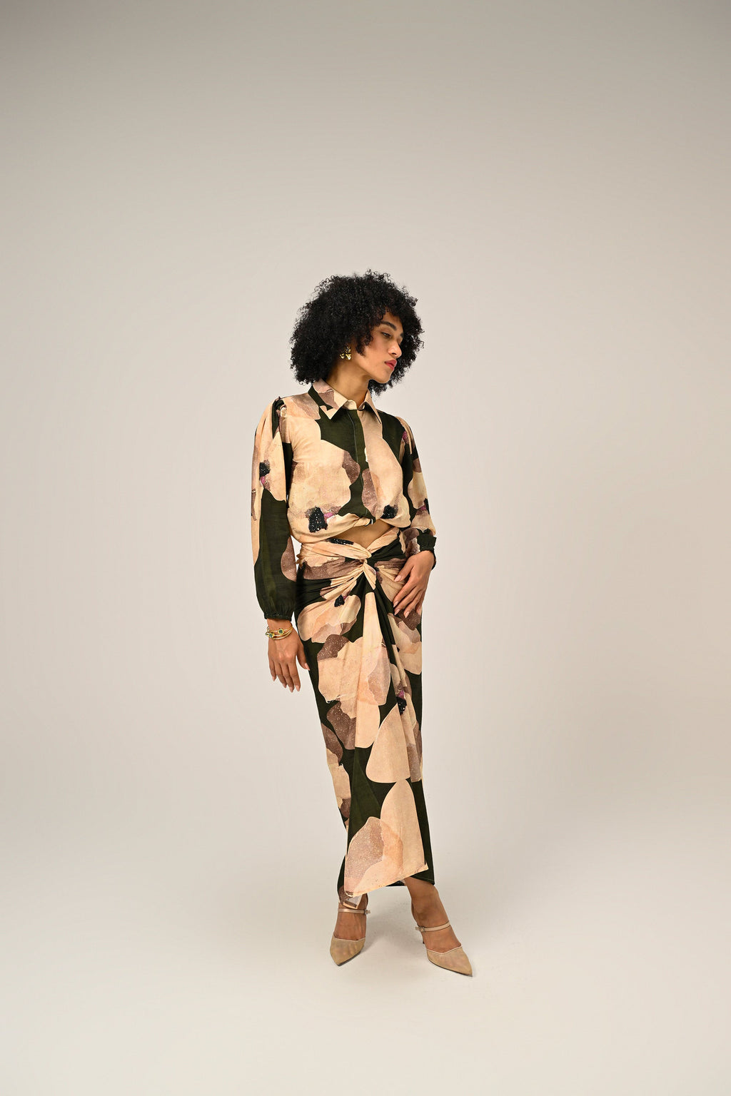 Petal Noir Co-ord Set
