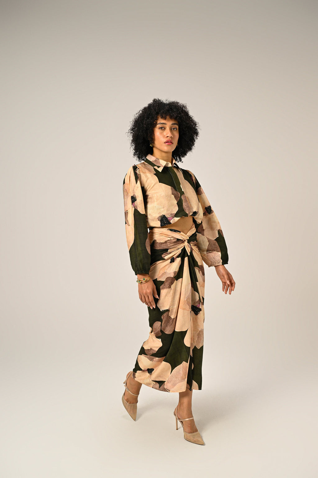 Petal Noir Co-ord Set