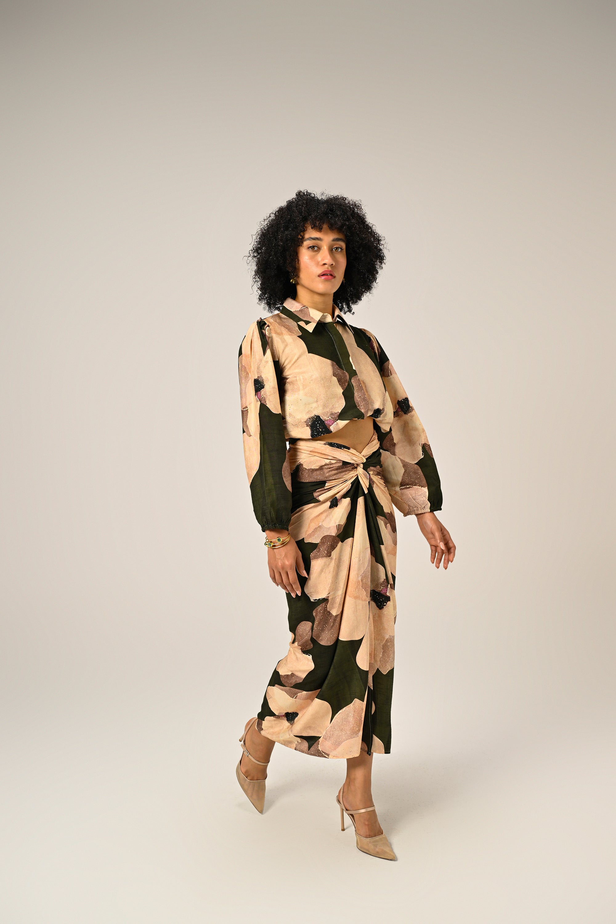Petal Noir Co-ord Set
