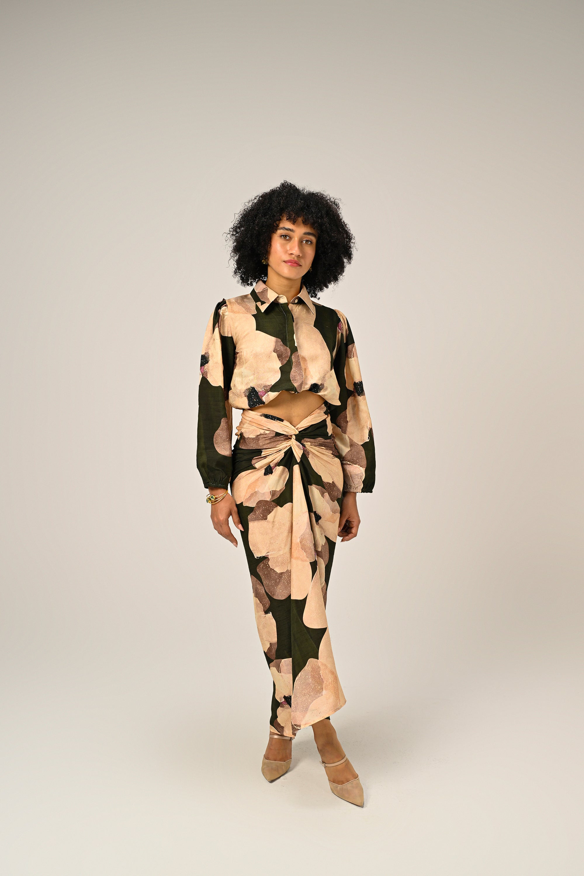 Petal Noir Co-ord Set