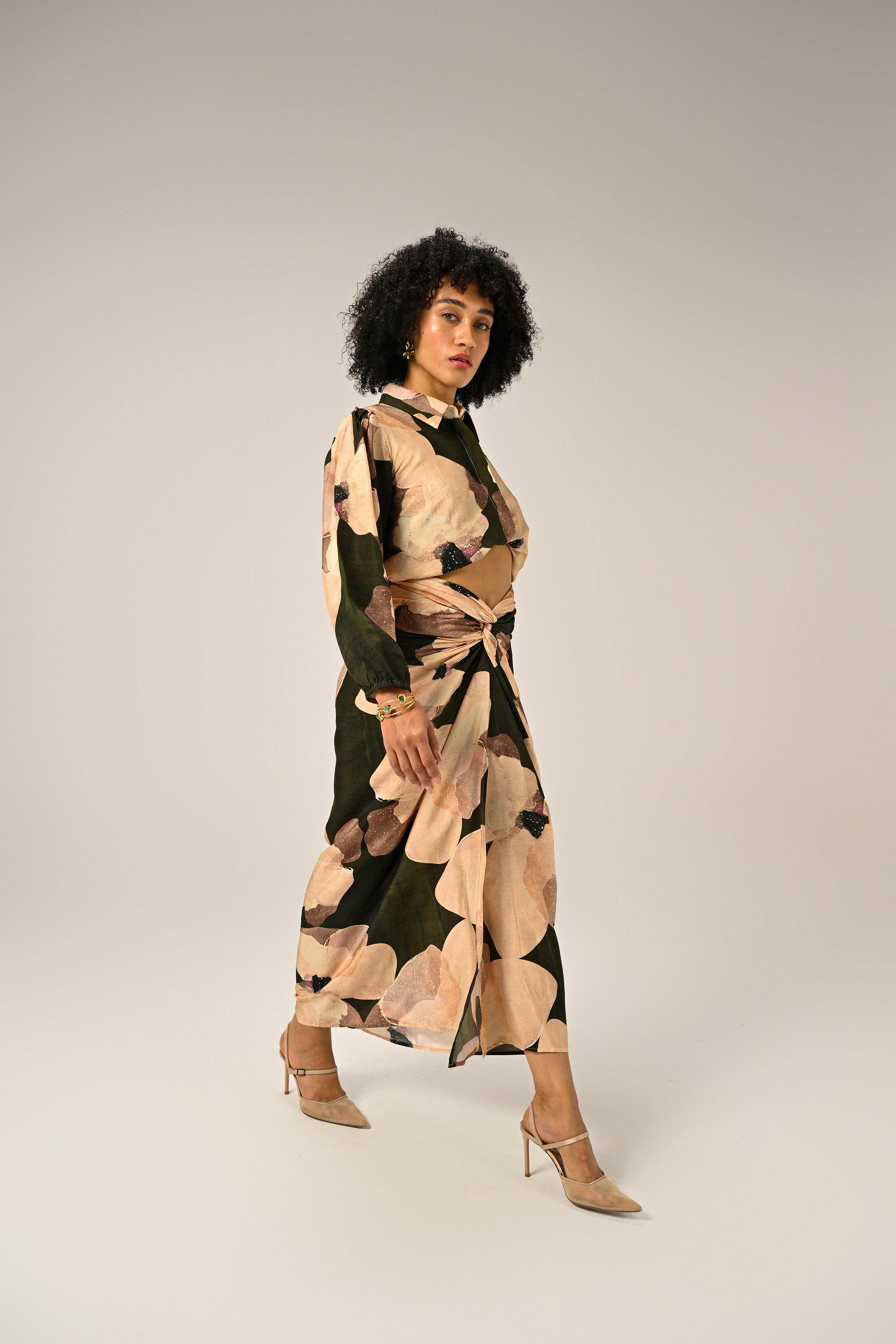 Petal Noir Co-ord Set