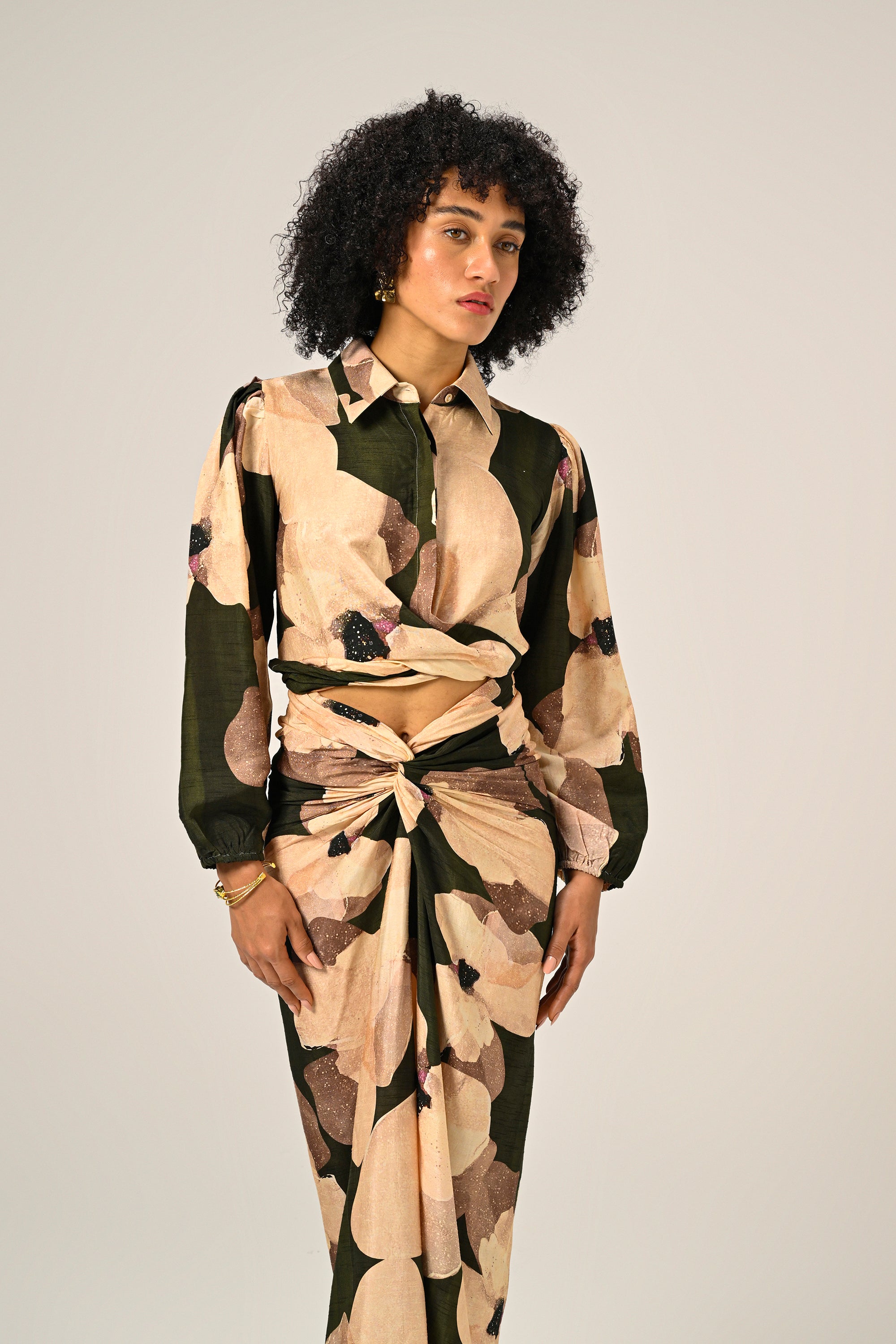 Petal Noir Co-ord Set
