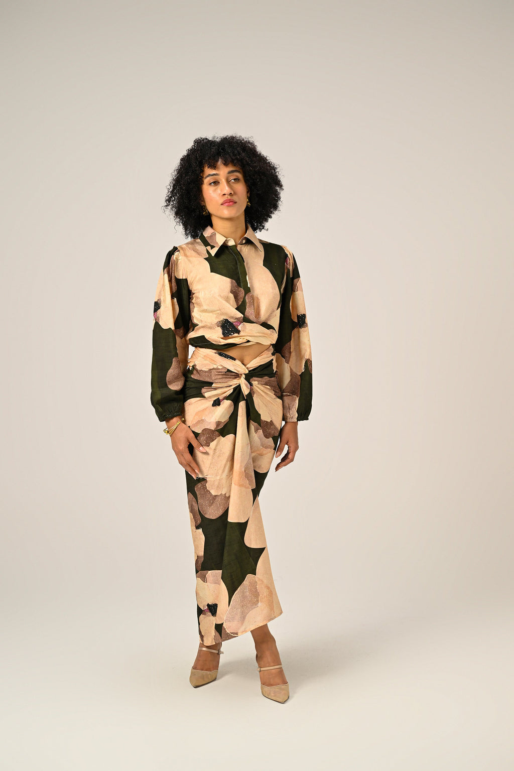 Petal Noir Co-ord Set