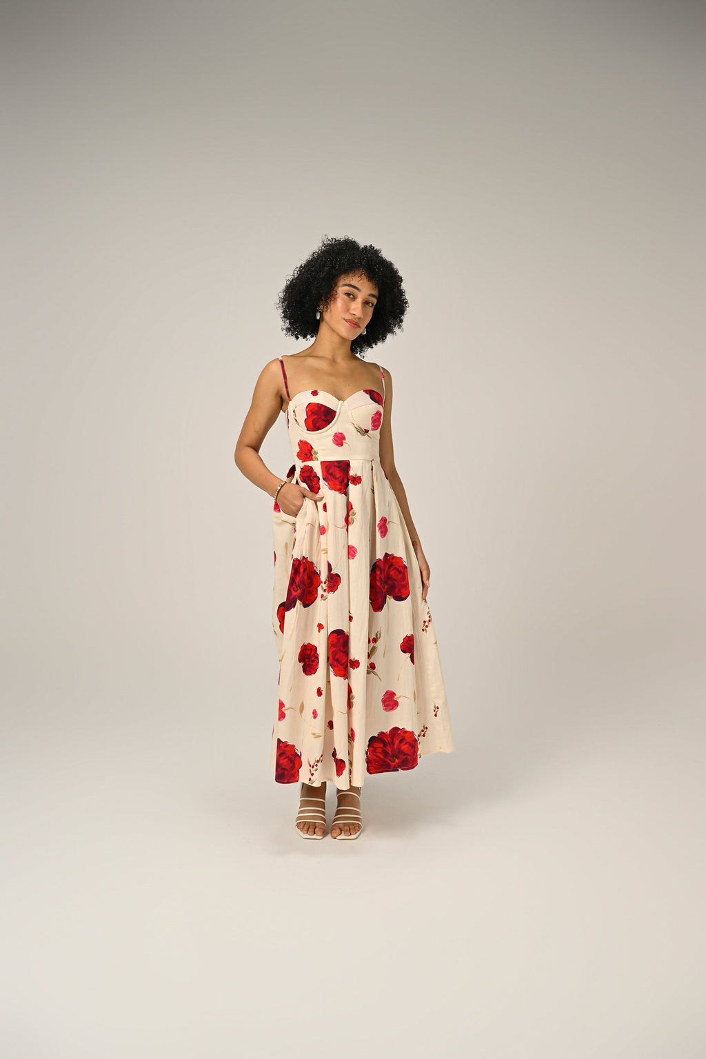 Scarlet Muse Padded Dress