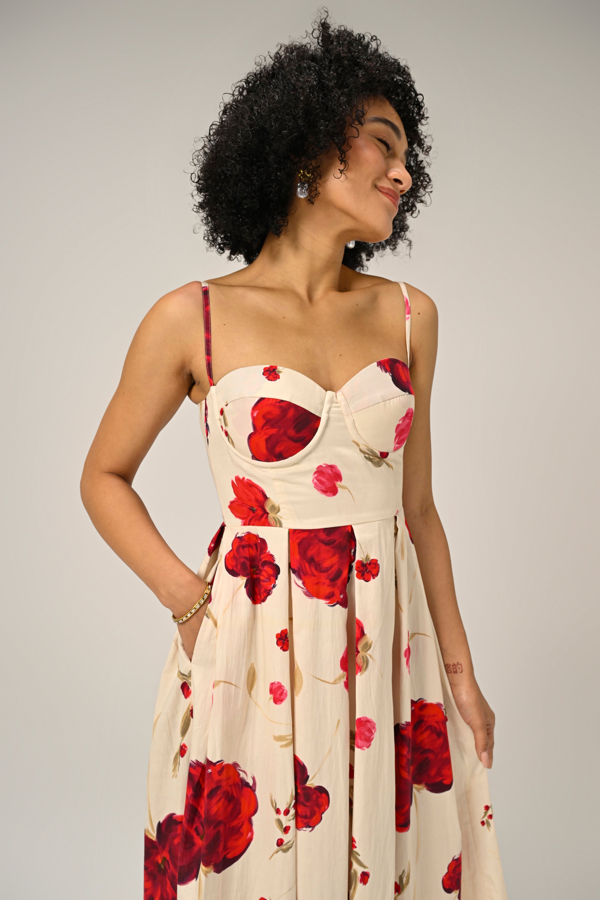 Scarlet Muse Padded Dress