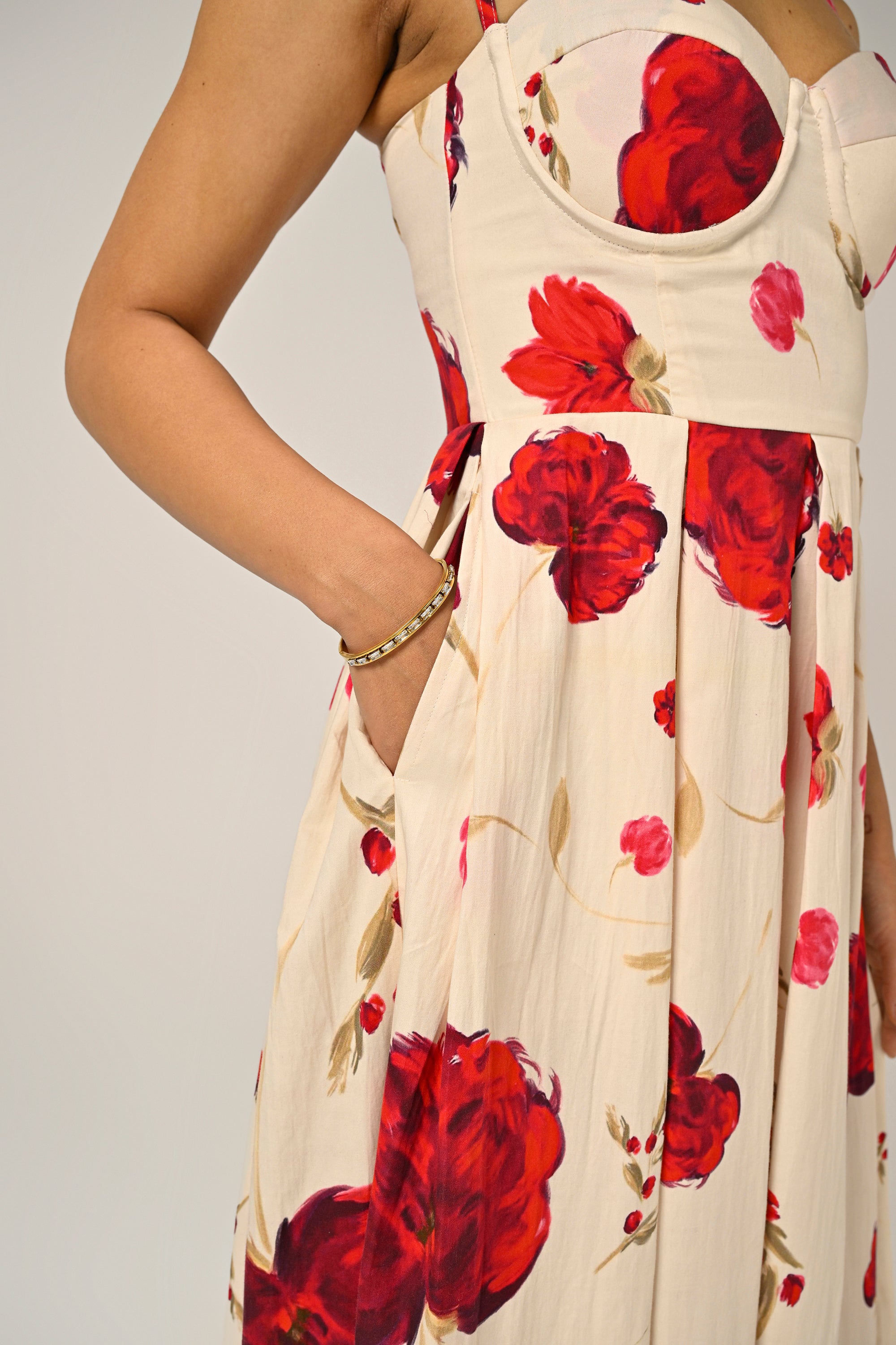 Scarlet Muse Padded Dress